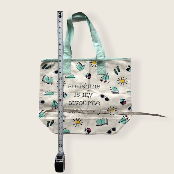 Handbags - ADD ON ITEM NWOT Beach Tote Sunshine Is My Favorite From Indigo